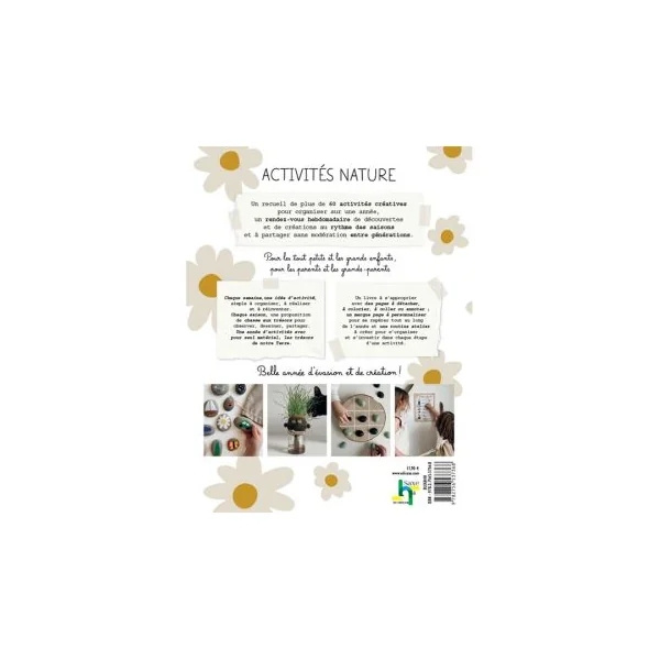 Mon carnet d'Activités nature - Une année d'ateliers créatifs