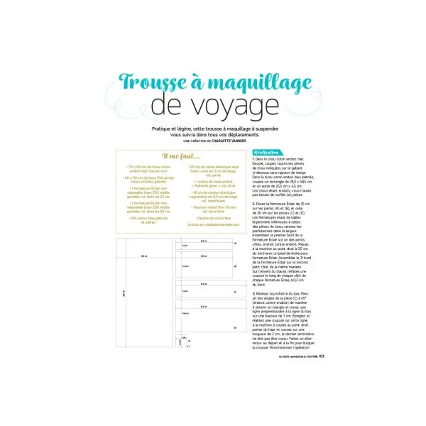 Mon guide essentiel de la COUTURE - 60 modèles tous niveaux à réaliser