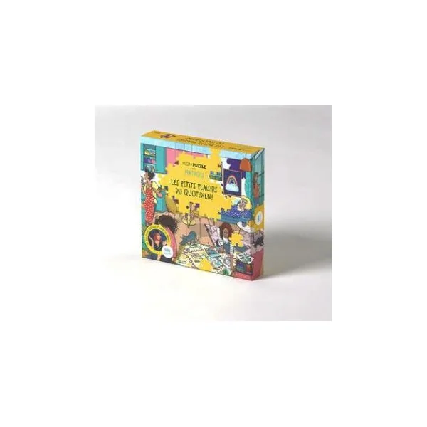 Mon Puzzle avec Mathou - Les Petits plaisirs du quotidien 500 pièces