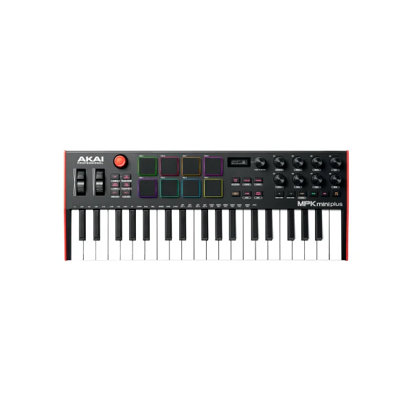 MPK mini plus Akai - Clavier Maître midi 37 notes 8 pads RVB 8 encodeurs
