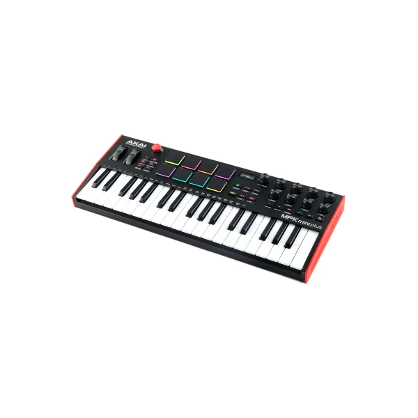 MPK mini plus Akai - Clavier Maître midi 37 notes 8 pads RVB 8 encodeurs