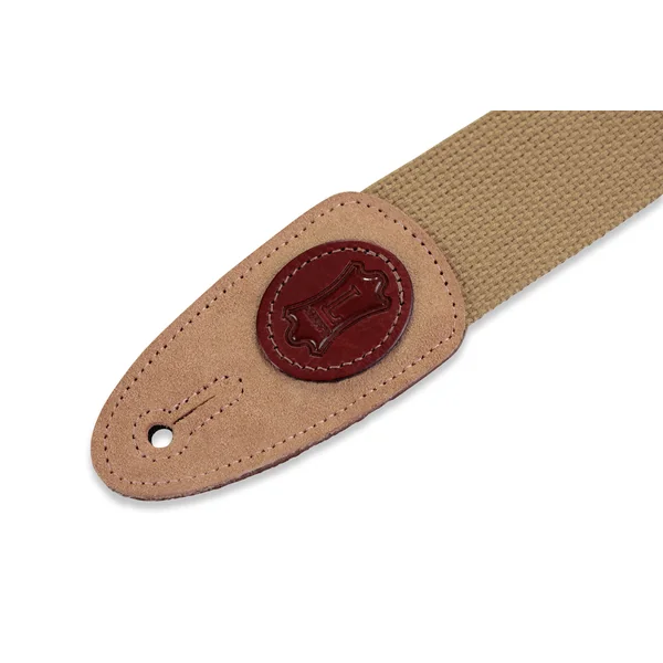 MSSC8-TAN Cotton Guitar Strap