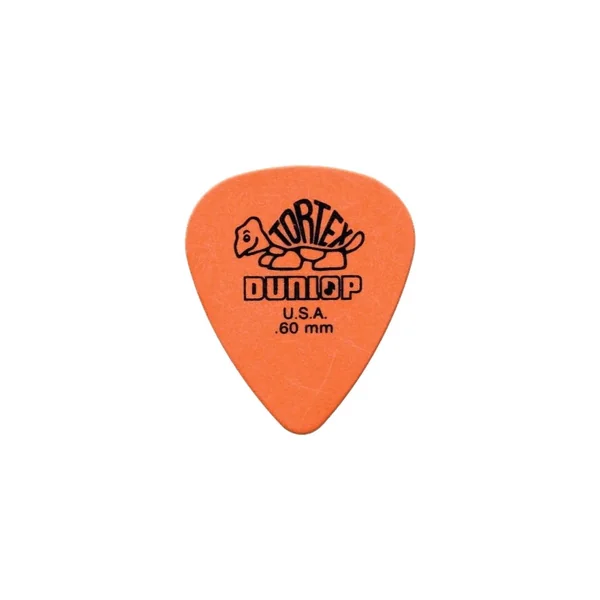 Médiators Tortex Dunlop Tortex 0,60mm sachet de 72