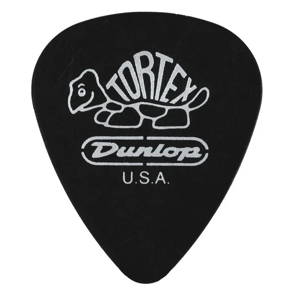 Médiators Tortex Dunlop Tortex Pitch Black 0,60mm sachet de 72