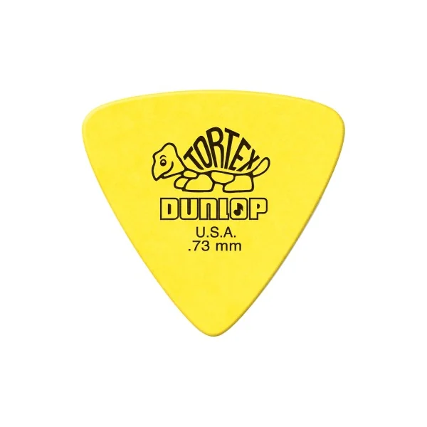 Médiators Tortex Dunlop Tortex Triangle 0,73mm sachet de 72