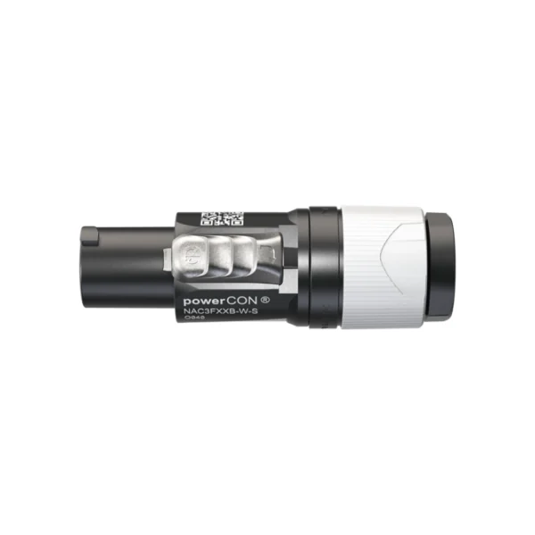 NAC3FXXB-W-S Neutrik - Connecteur PowerCON mâle de sortie 20A