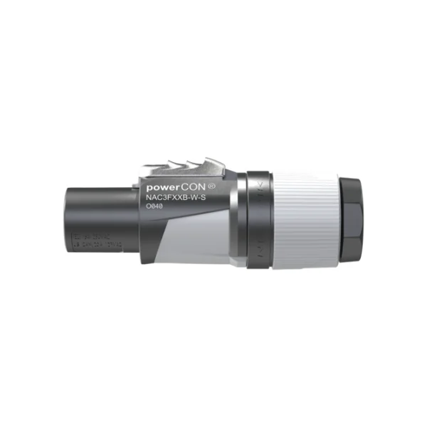 NAC3FXXB-W-S Neutrik - Connecteur PowerCON mâle de sortie 20A