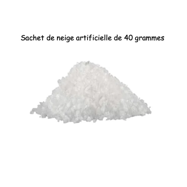 Neige artificielle - Sachet de 40 gr.