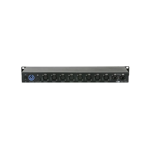 NET-8/5 Showtec - Node Artnet/Klingnet 8 univers DMX XLR 5 broches Showtec NET-8/5