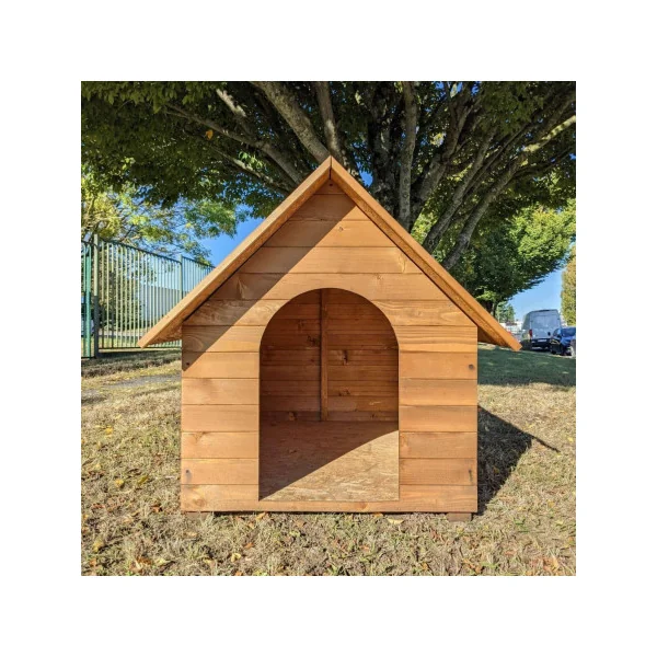 Niche épicéa FSC taille XL ou XXL niche solide niche chien spacieuse