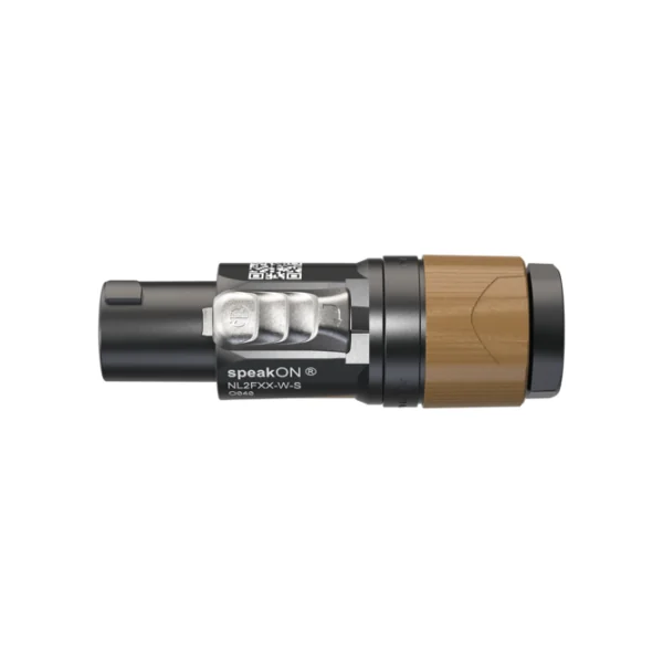 NL2FXX-W-S Neutrik - Fiche speakon 2 pôles pour câble 6 à 12mm