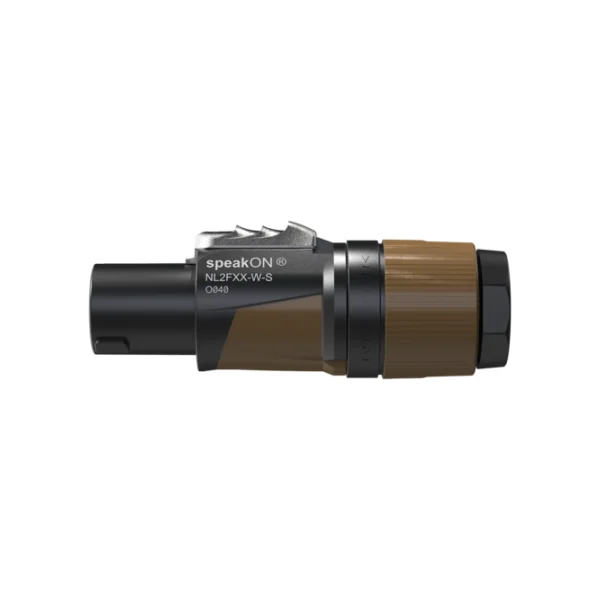 NL2FXX-W-S Neutrik - Fiche speakon 2 pôles pour câble 6 à 12mm