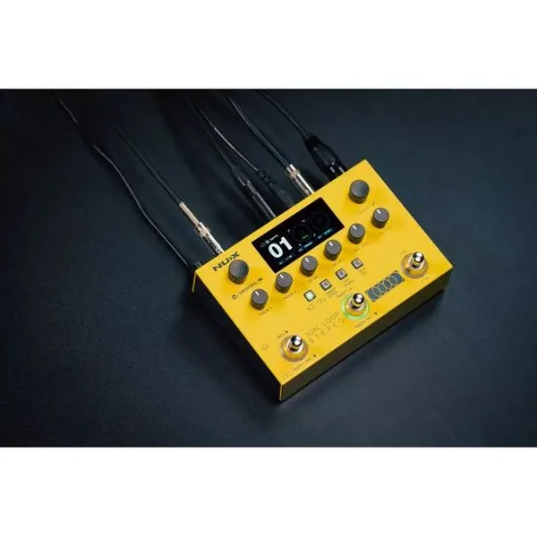 NUX - LOOPER, BOITE A RYTHME, SIMULATEUR D'AMPLI STEREO
