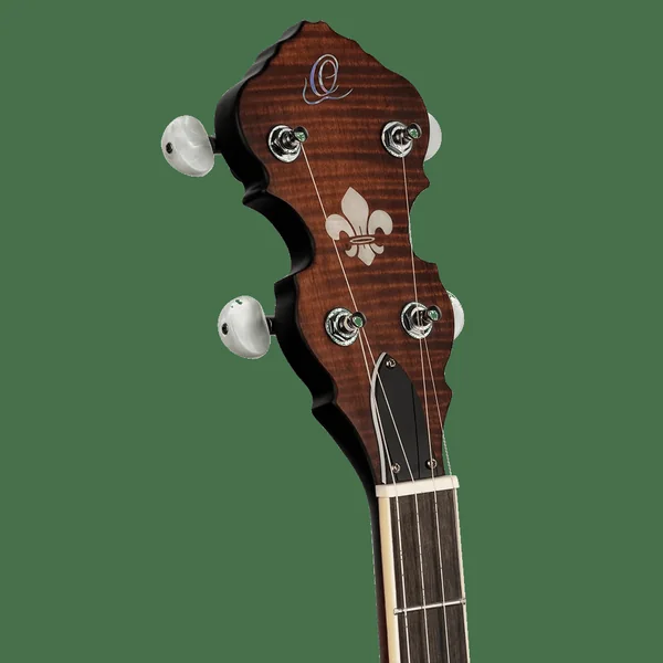 Ortega 1B-OBJ300-WB Americana Series Banjo 5 String - Mahogany Satin Whiskey Burst