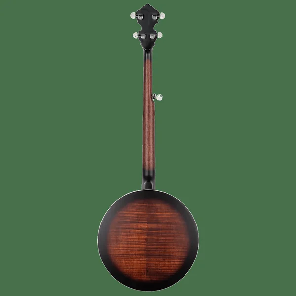 Ortega 1B-OBJ300-WB Americana Series Banjo 5 String - Mahogany Satin Whiskey Burst