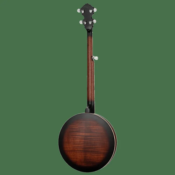 Ortega 1B-OBJ300-WB Americana Series Banjo 5 String - Mahogany Satin Whiskey Burst