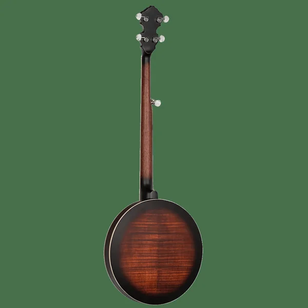 Ortega 1B-OBJ300-WB Americana Series Banjo 5 String - Mahogany Satin Whiskey Burst