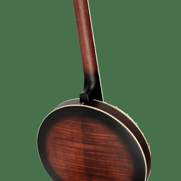 Ortega 1B-OBJ300-WB Americana Series Banjo 5 String - Mahogany Satin Whiskey Burst