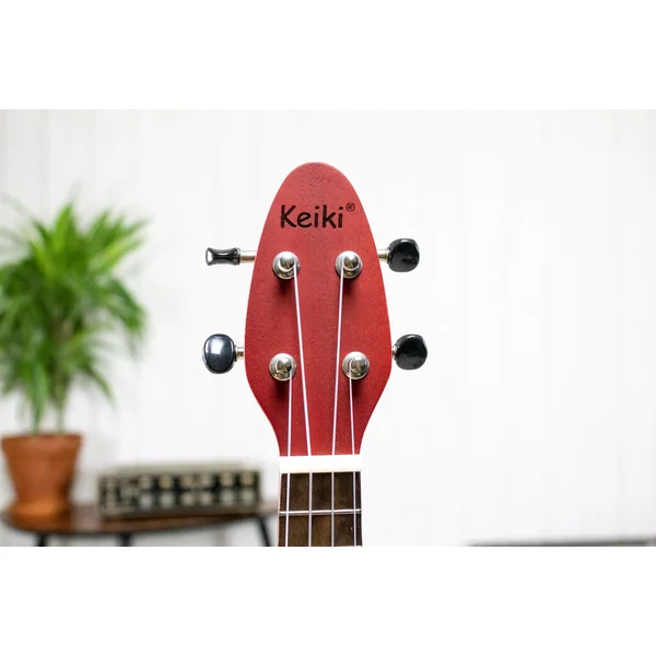 Ortega Keiki ukelele Rood (Fire Red)