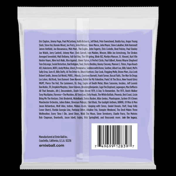 P02839 6-String Baritone Slinky 5/8 Scale Elecric Guitar Strings 13-72 - jeu de 6 cordes