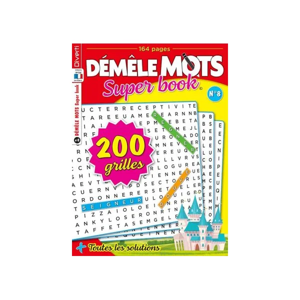 Pack de 4 revues Démêle Mots Super Book