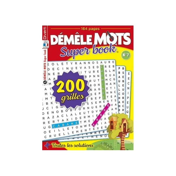 Pack de 4 revues Démêle Mots Super Book
