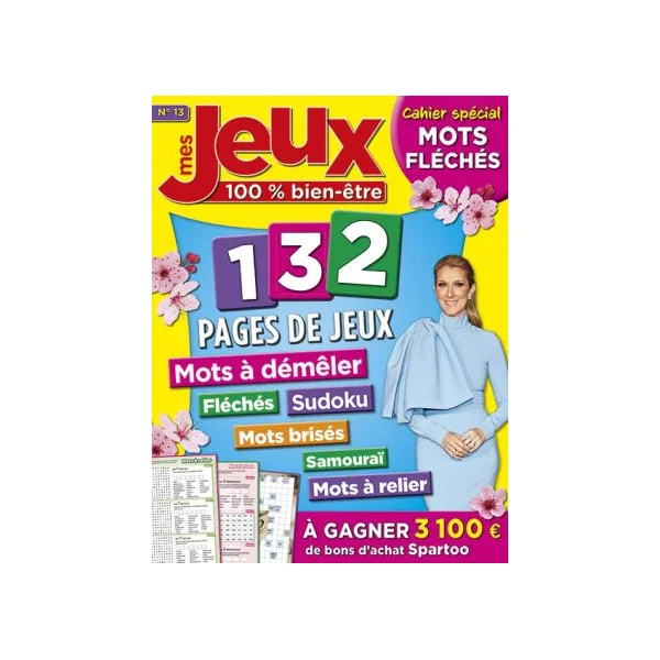 Pack de 4 revues - Mes Jeux Bien-être 2023