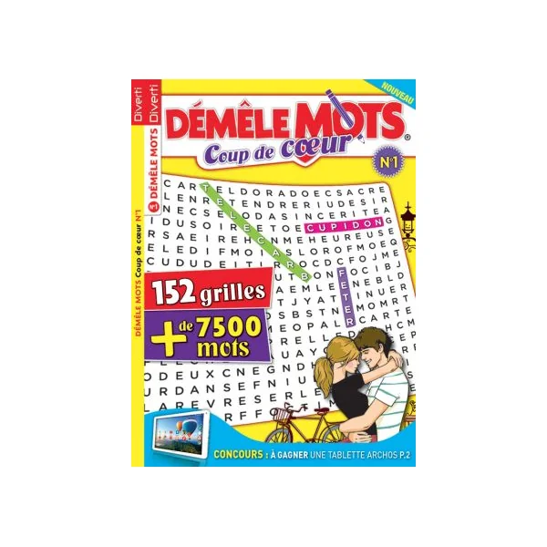 Pack de 6 magazines - Démêle Mots Coup de cœur