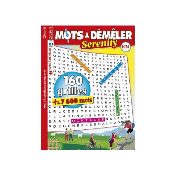 Pack Mots à Démêler Serenity 2023 - 4 revues