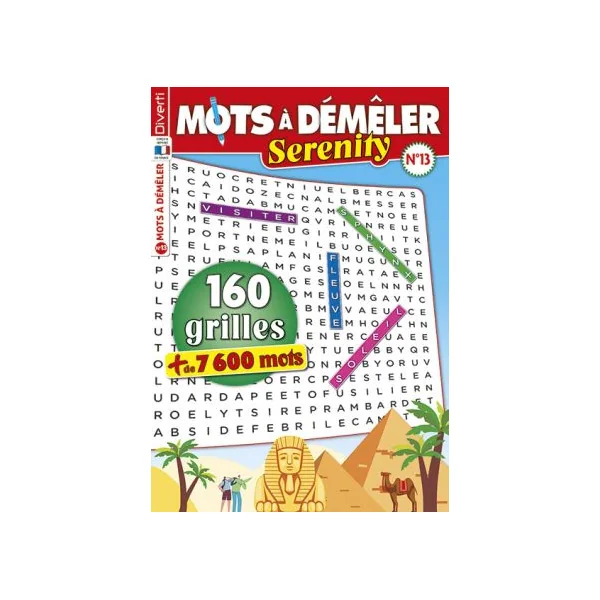 Pack Mots à Démêler Serenity 2023 - 4 revues