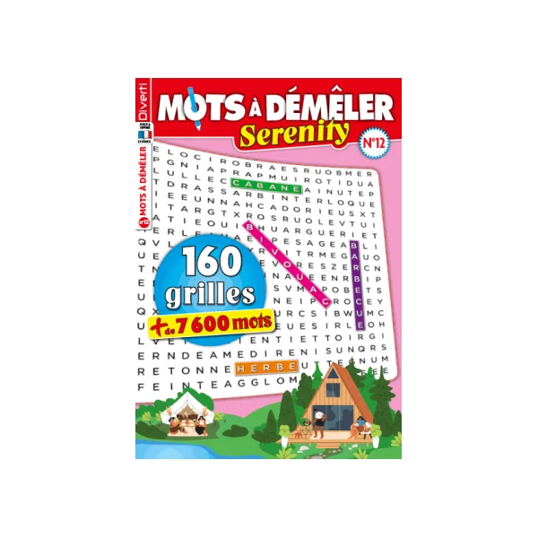 Pack Mots à Démêler Serenity 2023 - 4 revues