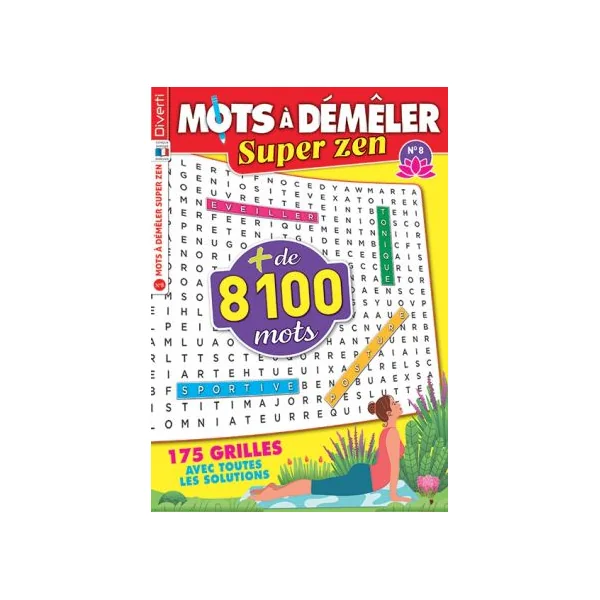 Pack Mots à Démêler Super Zen - 4 revues