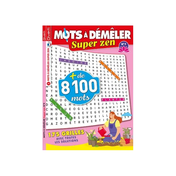 Pack Mots à Démêler Super Zen - 4 revues