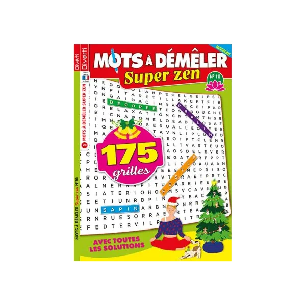 Pack Mots à Démêler Super Zen - 4 revues