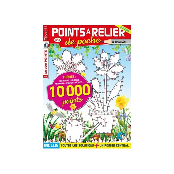Pack Points à Relier de Poche 2023 - 4 revues