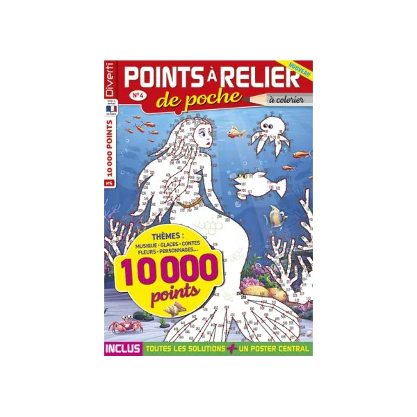 Pack Points à Relier de Poche 2023 - 4 revues