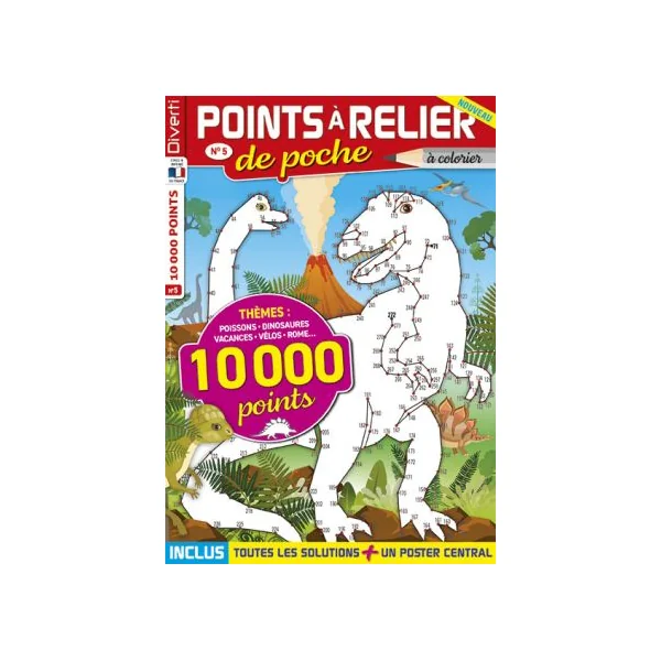 Pack Points à Relier de Poche 2023 - 4 revues