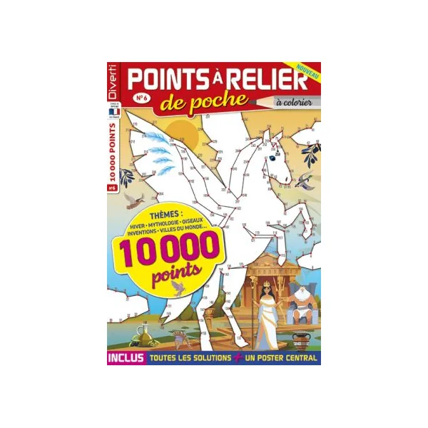 Pack Points à Relier de Poche 2023 - 4 revues