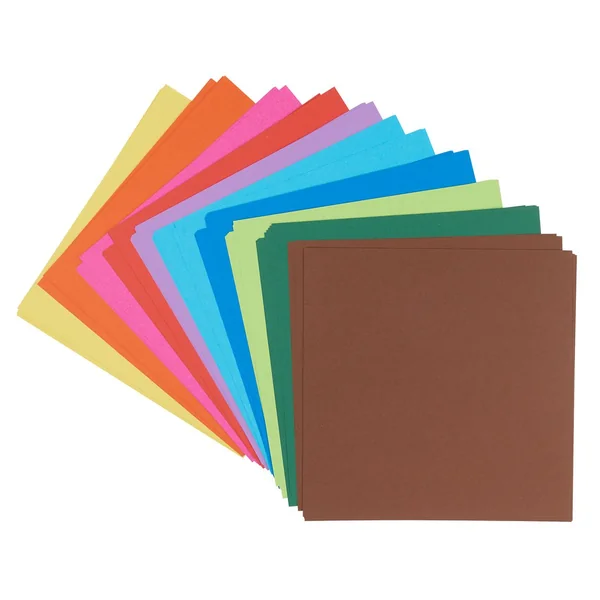 Papier de pliage 20 x 20 cm, 100 feuilles assorties