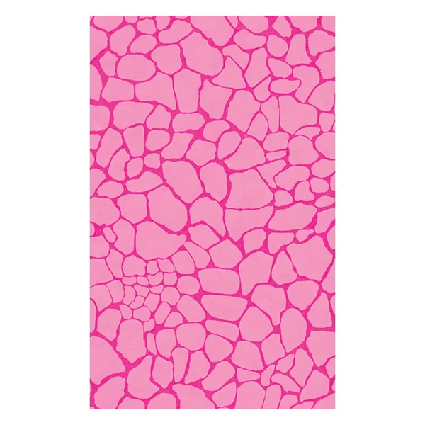 Papier Décopatch « Facettes, Rose », paquet de 3 pc., env. 30 x 39 cm, env. 20 g/m²