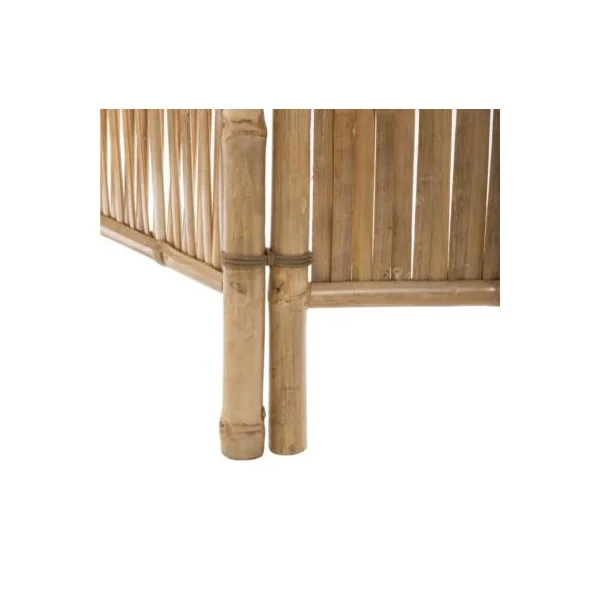 Paravent en bambou moderne 3 panneaux séparateur de pièce en bambou paravent de salon
