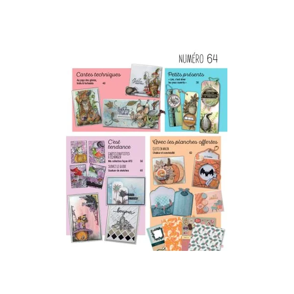 Passion Cartes Créatives 64 - Vos modèles à créer pour les fêtes