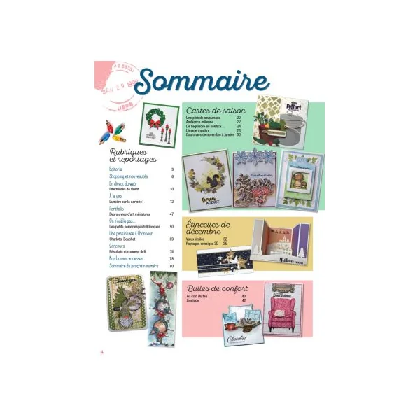 Passion Cartes Créatives 64 - Vos modèles à créer pour les fêtes