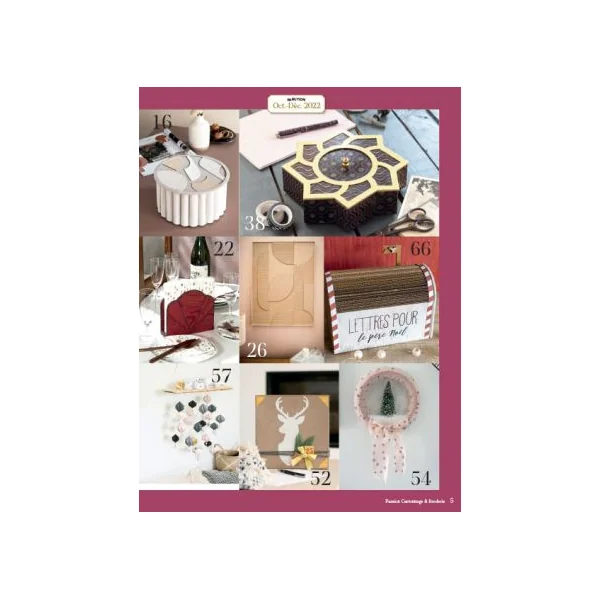 Passion Cartonnage et Broderie 14 - Spécial Fêtes