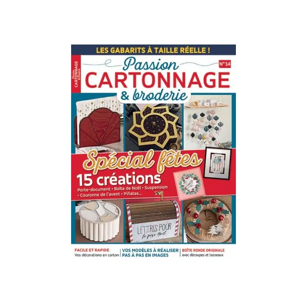 Passion Cartonnage et Broderie 14 - Spécial Fêtes
