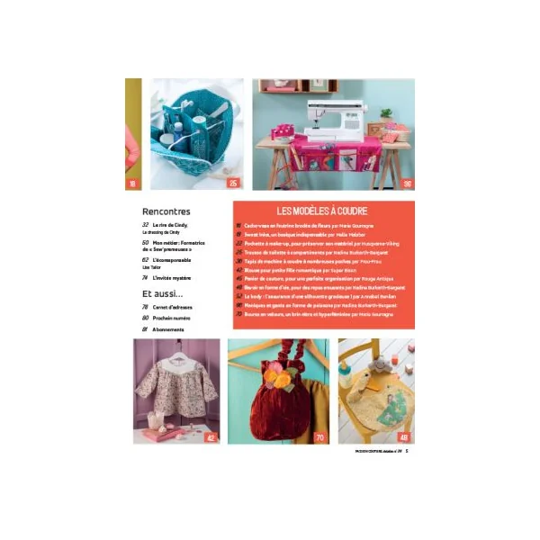 Passion Couture Créative 36 - Vos modèles printaniers à coudre