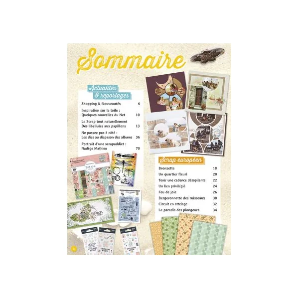 Passion Scrapbooking 93 - 40 modèles inédits - Scrap européen, américain, clean & simple, free
