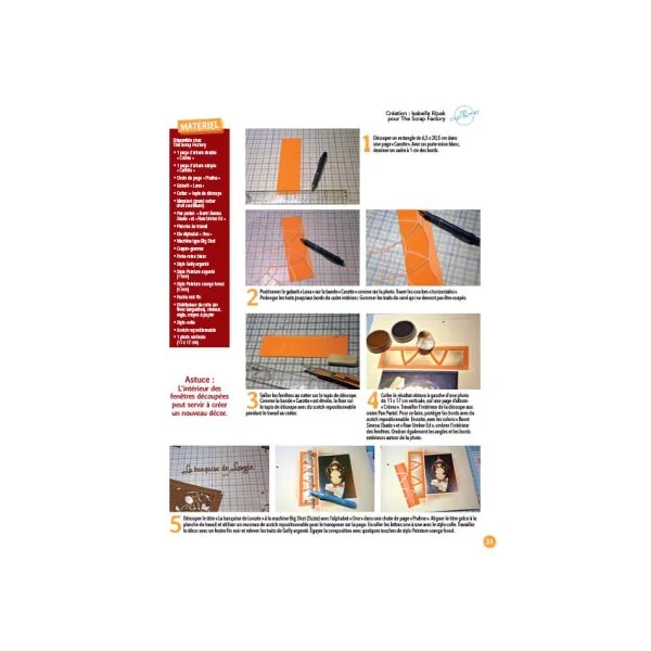 Passion Scrapbooking 95 - En bonus : 16 planches de papiers créatifs