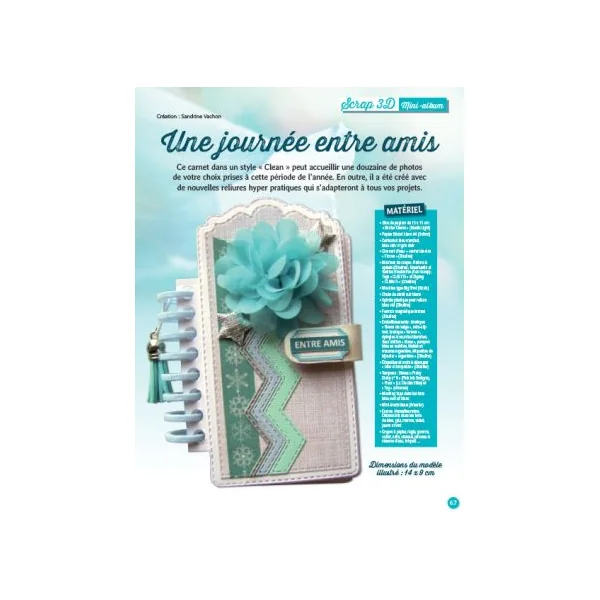 Passion Scrapbooking 95 - En bonus : 16 planches de papiers créatifs