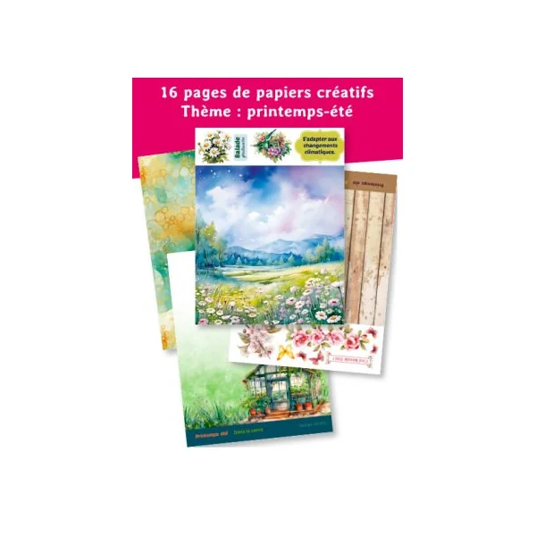 Passion Scrapbooking n°106 - INCLUS : 11 tampons Mini + 16 planches de papiers créatifs